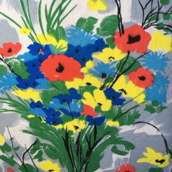 Tissu Prairie, neuf d'époque, vintage années 1960s.