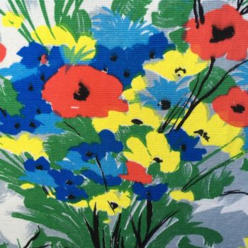 Tissu Prairie, neuf d'époque, vintage années 1960s.