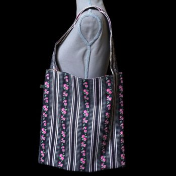 Sac fourre-tout d'inspiration rétro années 1960s 60s sixties