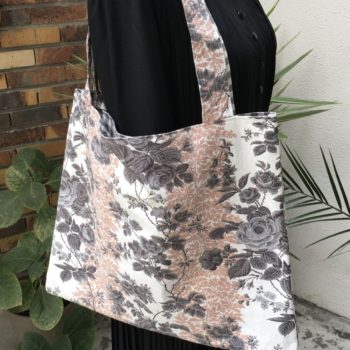 Toile d'ameublement vintage 1960s ou 1970s grand teint lavable Romanex de Boussac