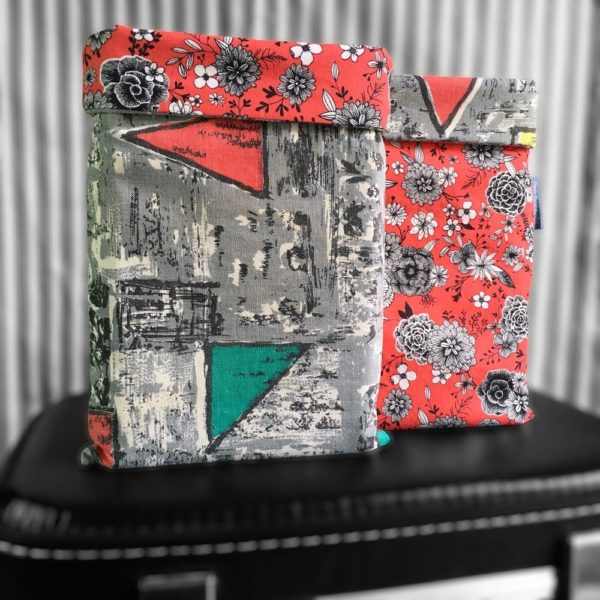 Pochettes à livres en tissus vintage, modèle Transvaal.