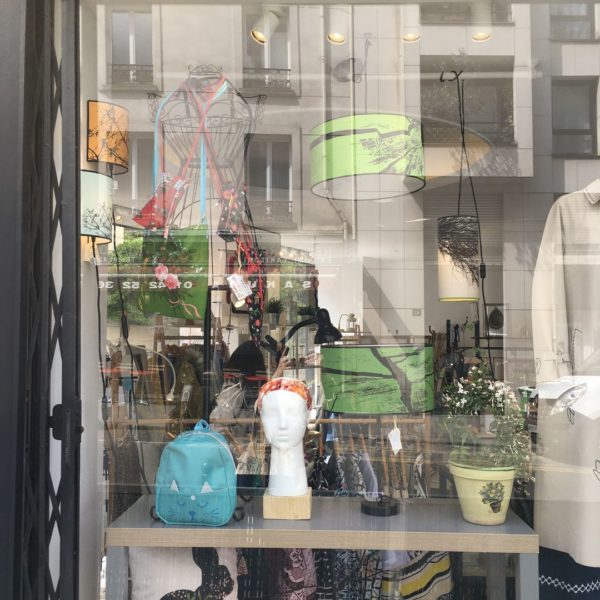 Les Créateurs de Saison boutique éphémère, Les Cabas de la Grande en vitrine