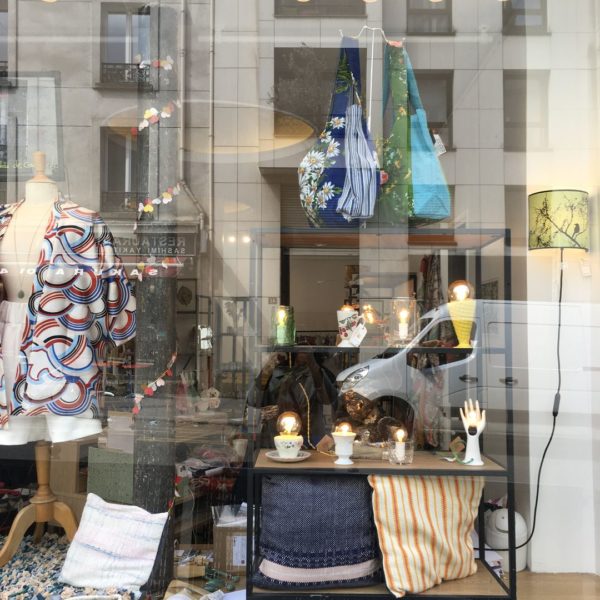 Les Créateurs de Saison boutique éphémère, Les Cabas de la Grande en vitrine