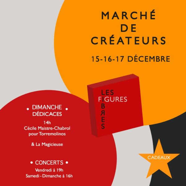 Les Figures Libres Marché de Noël décembre 2023 Place Sainte-Marthe à Paris