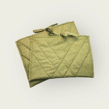 Pochette matelassée en coton chintz, housse à livres et tablettes, création originale pièce unique, tissu vintage Romanex de Boussac 1972.