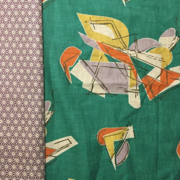 La tissuthèque, catalogue de tissus vintage disponibles pour vos commandes spécifiques, avec leurs associations recto et verso / doublure.