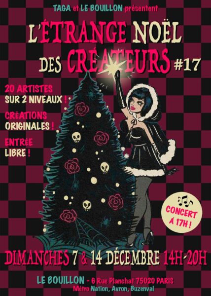 Les Marchés de Noël auxquels participent les Cabas de la Grande en décembre 2025