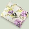 Housse pour ordinateur 13 pouces, fleurie et romantique, en tissu vintage, création originale pièce unique, étui doublé réversible. Exemplaire 1 face A.